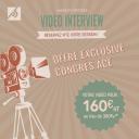 Réservez votre interview vidéo en quelques clics !